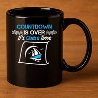 Countdown Is Over Its Cruise Time Critic Chef Gift 11oz C Handle Ceramic Mug