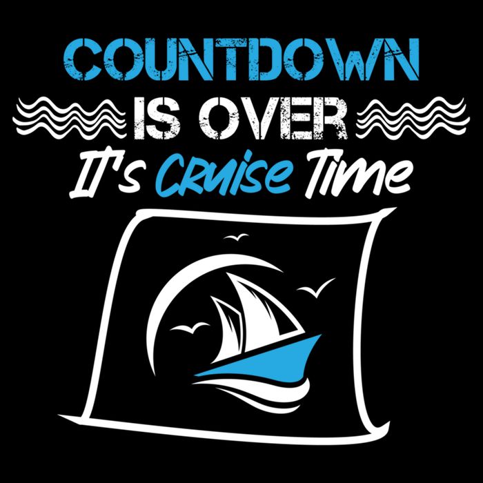 Countdown Is Over Its Cruise Time Critic Chef Gift Drawstring Bag