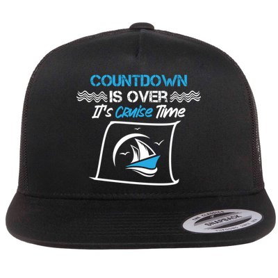 Countdown Is Over Its Cruise Time Critic Chef Gift Flatbill Hat