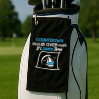 Countdown Is Over Its Cruise Time Critic Chef Gift Golf Towel