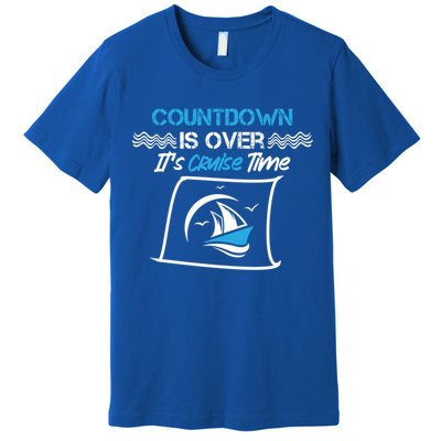 Countdown Is Over Its Cruise Time Critic Chef Gift Premium T-Shirt