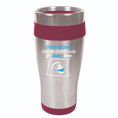 Countdown Is Over Its Cruise Time Critic Chef Gift 16oz Travel Tumbler