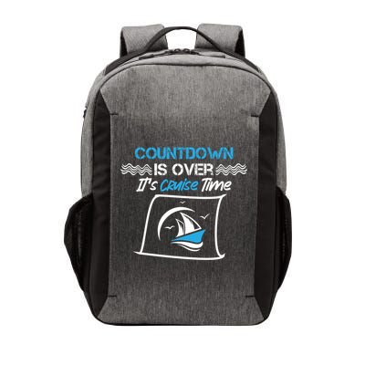 Countdown Is Over Its Cruise Time Critic Chef Gift Vector Backpack