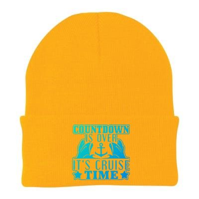 Countdown Is Over Its Cruise Time Holiday Gift Knit Cap Winter Beanie