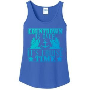 Countdown Is Over Its Cruise Time Holiday Gift Ladies Essential Tank