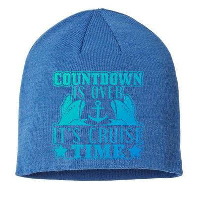 Countdown Is Over Its Cruise Time Holiday Gift Sustainable Beanie