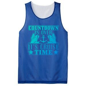 Countdown Is Over Its Cruise Time Holiday Gift Mesh Reversible Basketball Jersey Tank