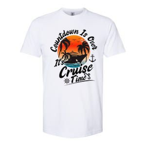 Countdown Is Over ItS Cruise Time Family Cruising Couples Softstyle CVC T-Shirt