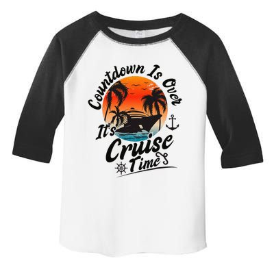 Countdown Is Over ItS Cruise Time Family Cruising Couples Toddler Fine Jersey T-Shirt