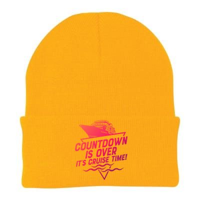 Countdown Is Over Its Cruise Time Cool Gift Knit Cap Winter Beanie