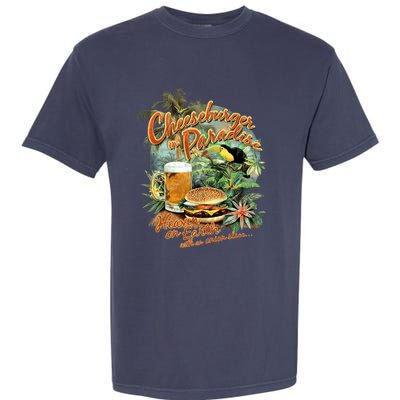 Cheeseburger In ParadiseHeaven On Earth Garment-Dyed Heavyweight T-Shirt