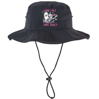 Can I Pet That Dog Skeleton Halloween Legacy Cool Fit Booney Bucket Hat