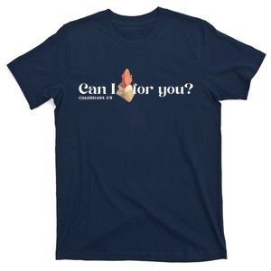 Can I Pray For You Christian Faith Jesus Novelty Design T-Shirt