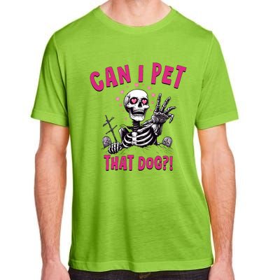 Can I Pet That Dog Skeleton Adult ChromaSoft Performance T-Shirt