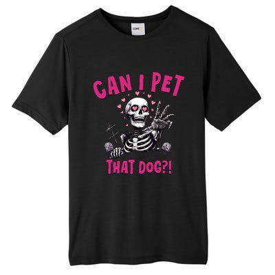 Can I Pet That Dog Skeleton Tall Fusion ChromaSoft Performance T-Shirt