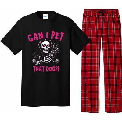 Can I Pet That Dog Skeleton Pajama Set