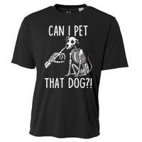 Can I Pet That Dog Skeleton Cooling Performance Crew T-Shirt