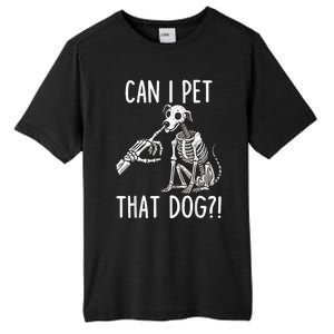 Can I Pet That Dog Skeleton Tall Fusion ChromaSoft Performance T-Shirt