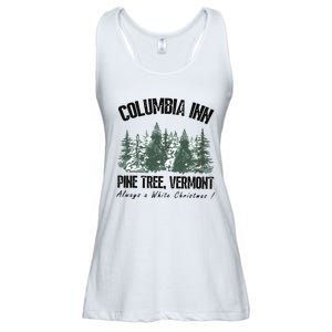 Columbia Inn Pine Tree Vermont Americas Snow Playground A White Ladies Essential Flowy Tank