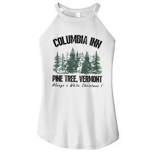 Columbia Inn Pine Tree Vermont Americas Snow Playground A White Women's Perfect Tri Rocker Tank