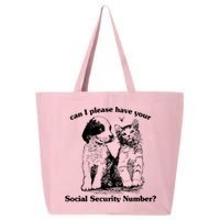 Can I Please Have Your Social Security Number 25L Jumbo Tote