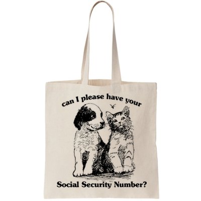 Can I Please Have Your Social Security Number Bag