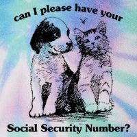 Can I Please Have Your Social Security Number Legacy Tie Dye Trucker Hat