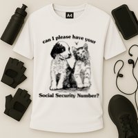 Can I Please Have Your Social Security Number Performance Shirt