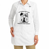 Can I Please Have Your Social Security Number Apron