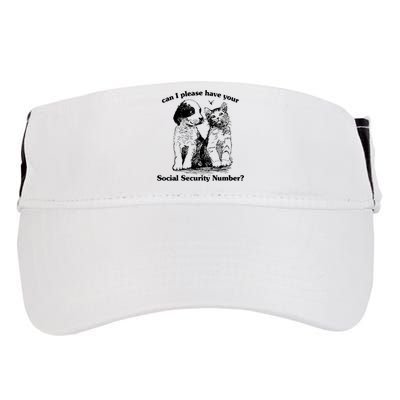 Can I Please Have Your Social Security Number Adult Drive Performance Visor