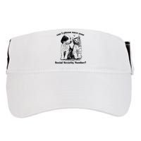 Can I Please Have Your Social Security Number Adult Drive Performance Visor