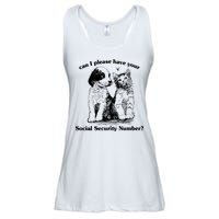 Can I Please Have Your Social Security Number Ladies Essential Flowy Tank