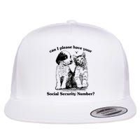 Can I Please Have Your Social Security Number Flatbill Hat