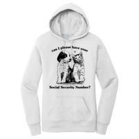 Can I Please Have Your Social Security Number Women's Pullover Hoodie
