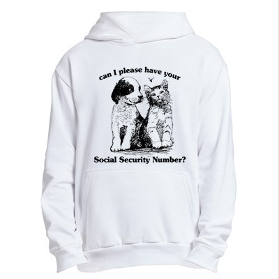 Can I Please Have Your Social Security Number Urban Pullover Hoodie