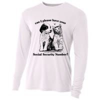Can I Please Have Your Social Security Number Cooling Performance Long Sleeve Crew