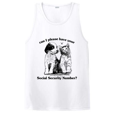 Can I Please Have Your Social Security Number PosiCharge Competitor Tank