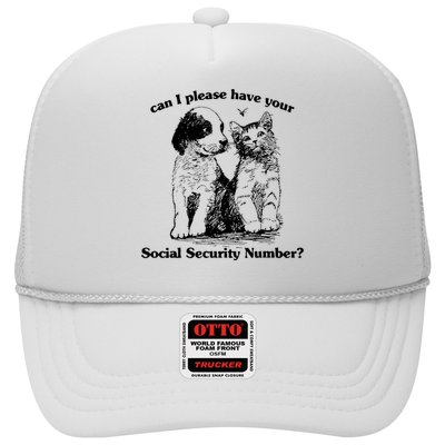 Can I Please Have Your Social Security Number Trucker Hat