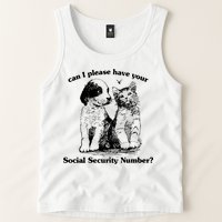 Can I Please Have Your Social Security Number Tank Top