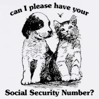 Can I Please Have Your Social Security Number Tank Top