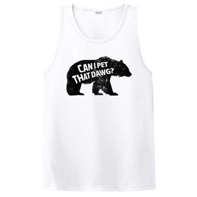 Can I Pet That Dog Funny Dawg Meme Funny Dog PosiCharge Competitor Tank