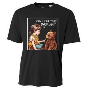 Can I Pet That Dawg! Pet Dog Meme Cooling Performance Crew T-Shirt