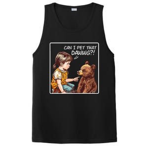 Can I Pet That Dawg! Pet Dog Meme PosiCharge Competitor Tank