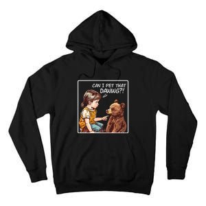 Can I Pet That Dawg! Pet Dog Meme Tall Hoodie