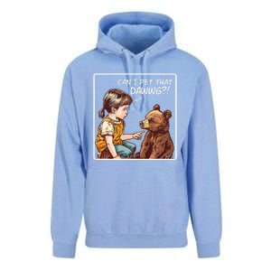 Can I Pet That Dawg! Pet Dog Meme Unisex Surf Hoodie