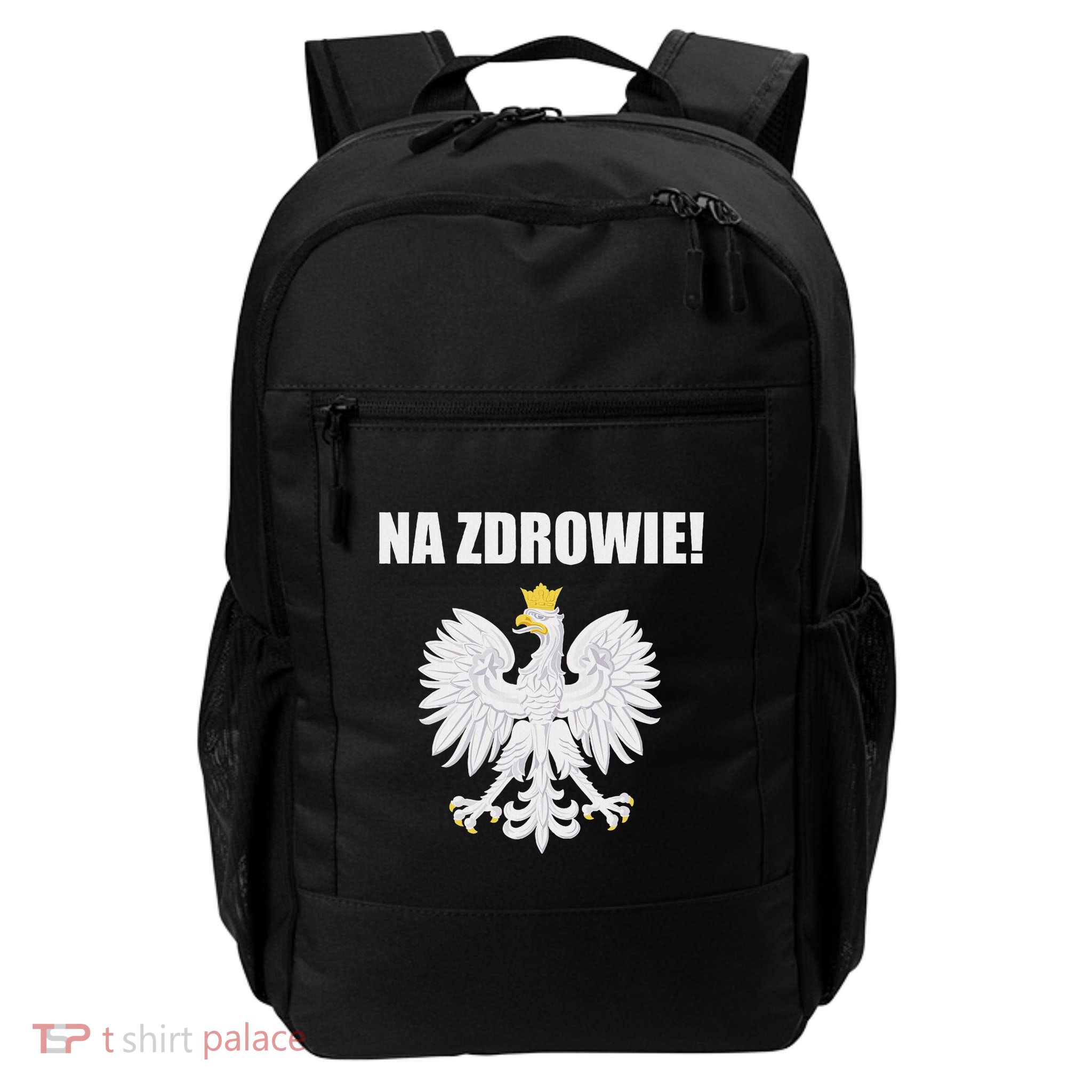 Cheers In Polish Coat Of Arms Souvenir Funny Na Zdrowie Backpack