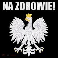 Cheers In Polish Coat Of Arms Souvenir Funny Na Zdrowie Drawstring Bag