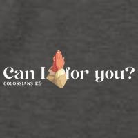 Can I Pray For You Christian Faith Jesus Novelty Design Vector Backpack