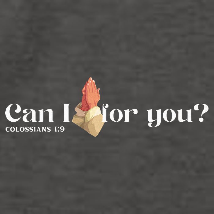 Can I Pray For You Christian Faith Jesus Novelty Design Vector Backpack