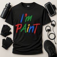 Cute Im Paint Childens Finger Painting Performance Shirt